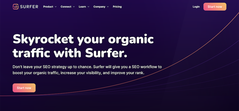 Surfer, an AI marketing tool for search engine optimization